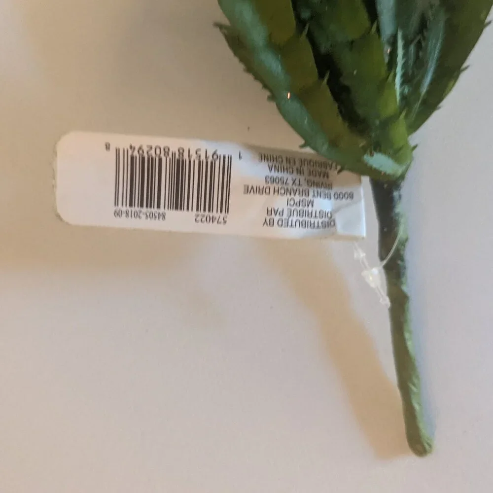 NWT Ashland 2 Spiky Mini Desert Cactus Flower Stems Faux Floral Decor Michaels